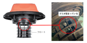 フィルター内部の清掃