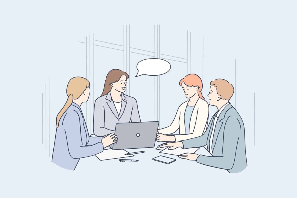 チームでの活発なコミュニケーションと協力による新人育成