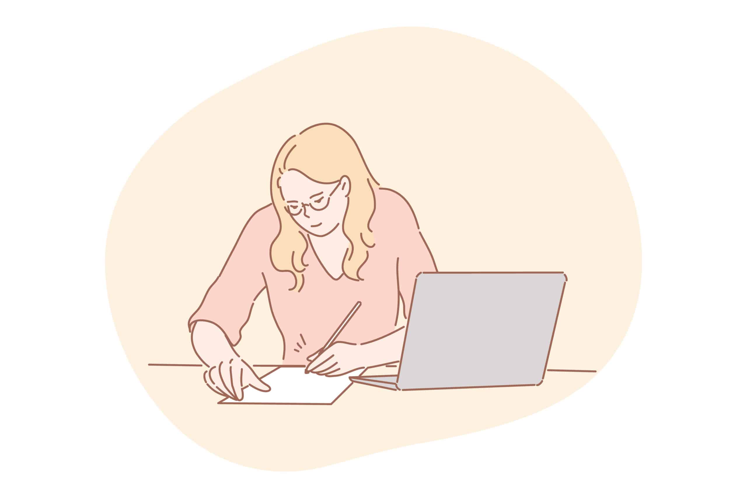 報告書を丁寧に作成・記録する業務プロセス