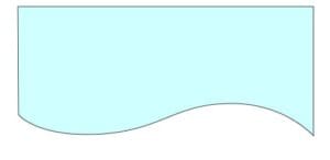 業務フローチャートで使われる波形の準備記号
