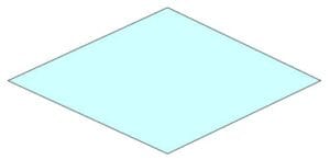 フローチャートで判断・条件分岐を示すひし形の図形