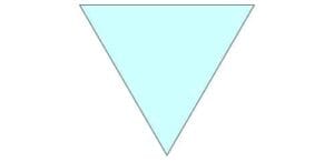 文書や帳票の保管場所を示す逆三角形の保管記号