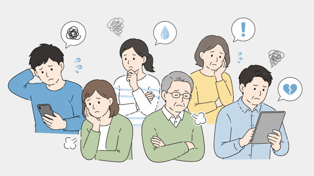 多くの顧客が不満を抱えながらも企業に伝えずに離れていく状況