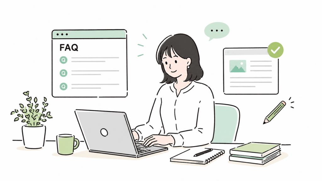 FAQサイトを継続的に運用・更新するための体制づくり